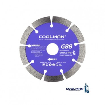 Coolman G88 Dry Segmented Blade 4" (110mm)