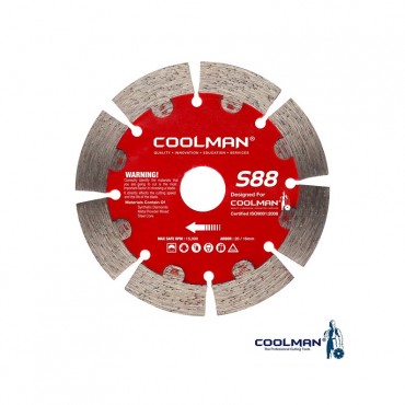 Coolman S88 Dry Segmented Blade 4" (112mm)