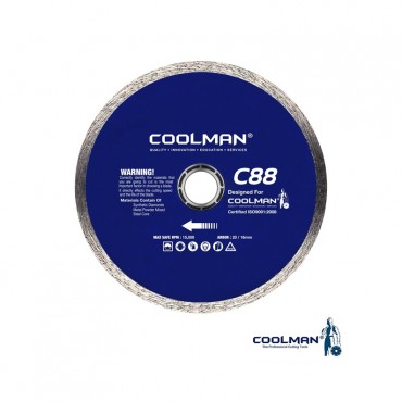 Coolman C88 Continuous Rim Blade 4" (110mm)