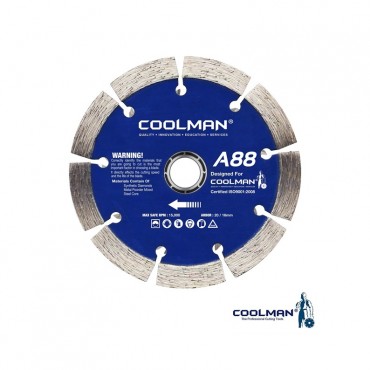 Coolman A88 Dry Segmented Blade 4" (110mm)