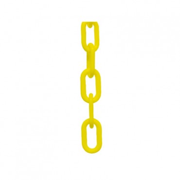 PVC Link Chain 1/4" Yellow