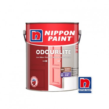 Nippon Paint Odourlite Soft Matt Finish Wood & Metal (P) Pastel Base 5L