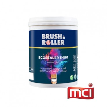 MCI Paint Brush & Roller Ecosealer 5400 Interior & Exterior Matt (Standard Color) 1L