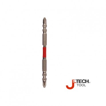 Jetech Impact Resistance Bit Phillips 2pcs PH2-110H (+/+)