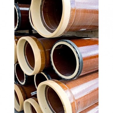 Sunway Keramo Vitrified Clay Pipes (VCP) Straight Pipe 225mm (DIA) x 1.75m (L) (9" x 5.74')