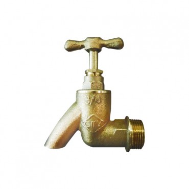 City Brass Bib Tap 3/4"