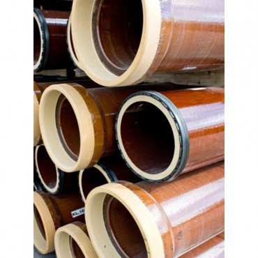 Sunway Keramo Vitrified Clay Pipe (VCP) Straight Pipes 225mm x 1.75m