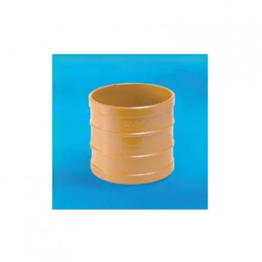 UPVC Underground Fittings Straight Coupling 6" (160mm)