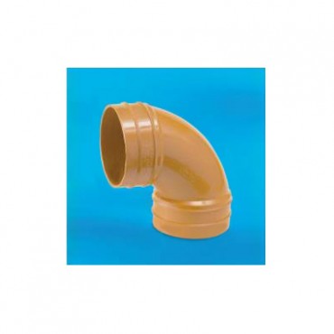 UPVC Underground Fittings Sweep Bend Elbow 6" (160mm)