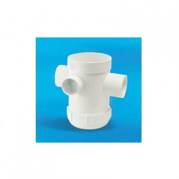 UPVC Fittings Floor Gully Trap With I/O 4" x 3" (110mm x 80mm)