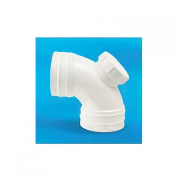 UPVC Fittings Sweep Bend Elbow I/O 3" (82mm)