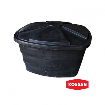 Kossan N300SA PE Water Tank Square Series 1651mm (T) x 1295mm (B) 400G (NC)