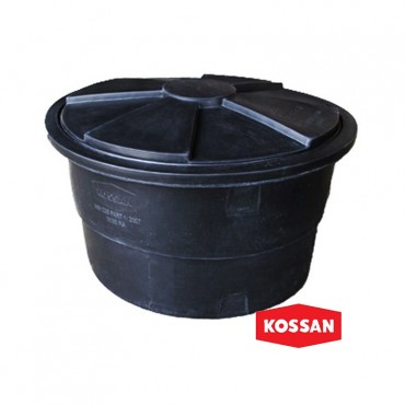 Kossan N500RA PE Water Tank Round Series 1680mm (T) x 1270mm (B) 600G (NC)