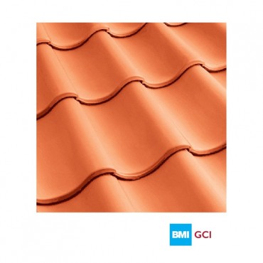 Monier S-Pantile Roof System Main Tile (Natural Red) (318pcs/Pallet)