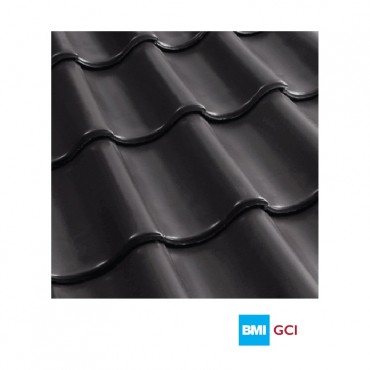 Monier S-Pantile Roof System Main Tile (Satin Charcoal) (318pcs/Pallet)