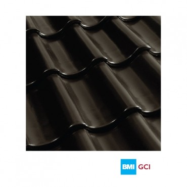 Monier S-Pantile Roof System Main Tile (Satin Black) (318pcs/Pallet)