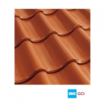 Monier S-Pantile Roof System Main Tile (Glazed Coral) (318pcs/Pallet)