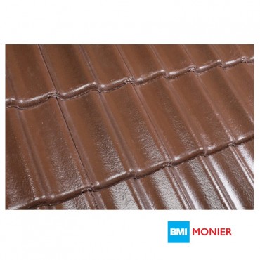 Monier Nordica Roof System Main Tile (Pullman Brown) (318pcs/Pallet)