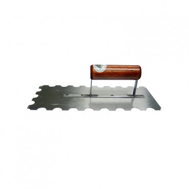 Plastering Trowel Big Teeth 4 1/2"