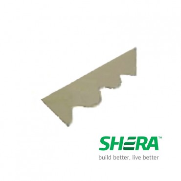 Shera Eaves Filler Unit (For Trilon Tile) 0.8 (T) x 15 (W) x 300cm (L) (10pcs/Box)