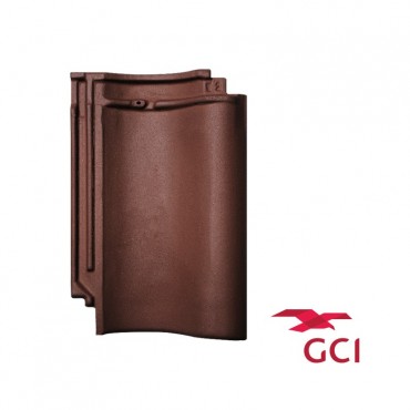 GCI S-Pantile Roof Tiles Satin Brown