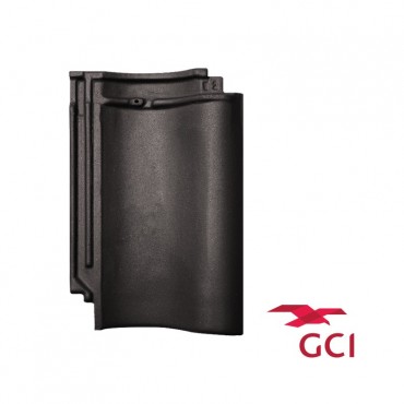 GCI S-Pantile Roof Tiles Satin Black