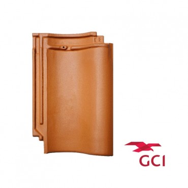 GCI S-Pantile Roof Tiles Glazed Coral