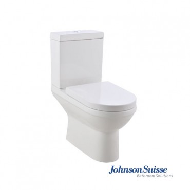 Johnson Suisse Water Closet Two Piece TURIN WBSC950162WW (L690mm x W365mm x H810mm)