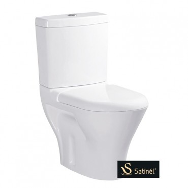 Satinel Water Closet Two Piece Washdown Dual Flush WC-2042S (L700 x W380 x H820mm)