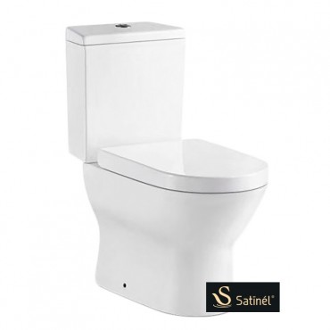 Satinel Water Closet Two Piece Washdown Dual Flush WC-2046S (L700 x W385 x H790mm)