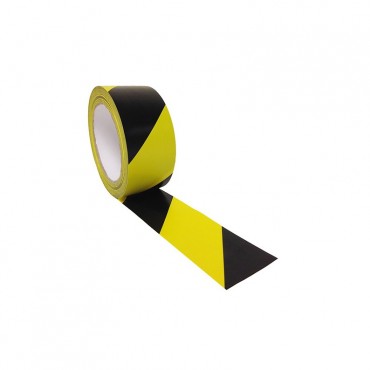 Safety Caution Warning / 2 Colors Adhesive Floor Making Tape 48mm x 30 yard Yellow Black