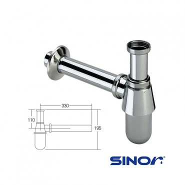 Sinor Stainless Steel Bottle Traps SD-400-32