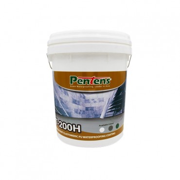 Pentens UV Resistant Elastomeric Waterproofing Coating Base Grey T200H 20kg