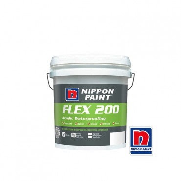 Nippon Flex 200 Elastomeric Breathable Acrylic Polymer Waterproofing Membrane 20kg