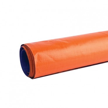 Tarpaulin Canvas Roll Orange Blue 6' x 38yard