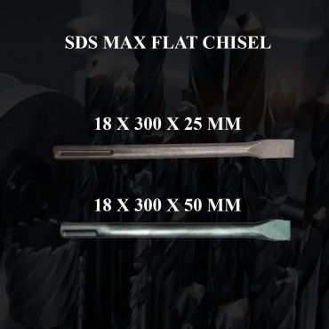 EYUGA SDS MAX FLAT CHISEL 18X 300X25