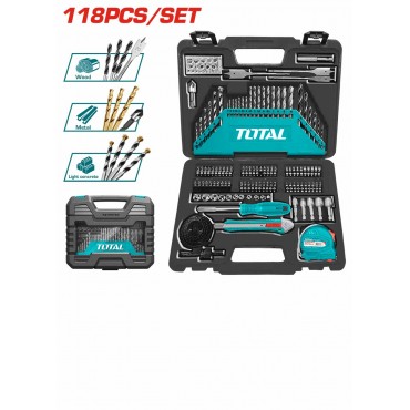 TOTAL 118PCS ACCESSORIES SET THKTAC011182