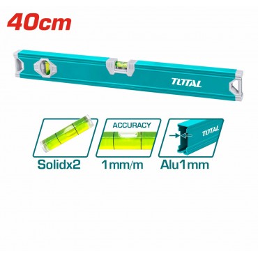 TOTAL 40CM RHICKNESS : 1MM SPIRIT LEVEL TMT24036