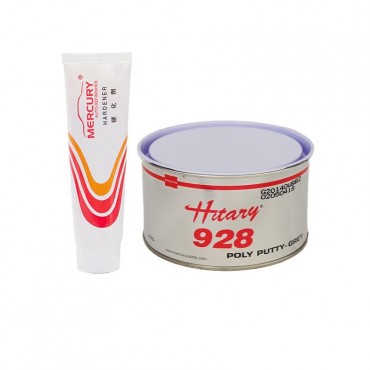 Nissan Hitary 928 Poly Putty with Hardener 1kg Grey