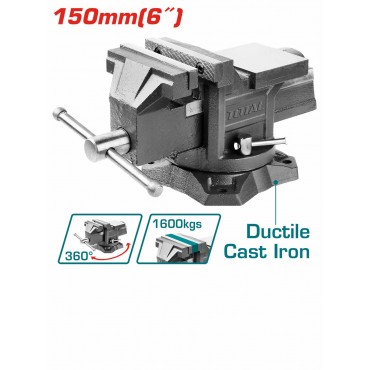 TOTAL BENCH VICE 6" THT6166