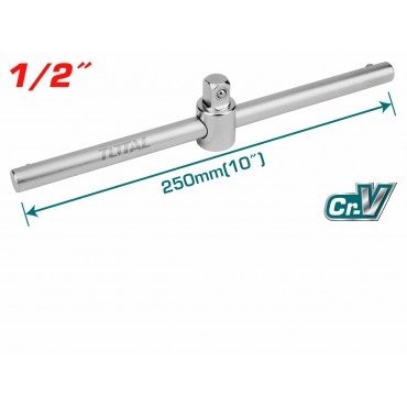 TOTAL 10"250MM X 12" DR.SLIDING T-BAR THTSTB12106