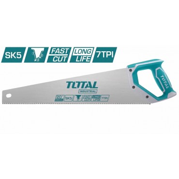 TOTAL 20"500MM X 7TPI HAND SAW SK5 THT55206D