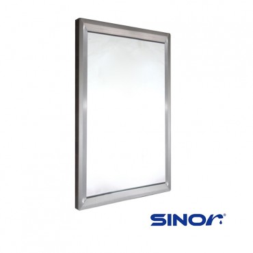 Sinor Stainless Steel Frame Wall Mirror SSFM-5070 (500mm x 700mm)