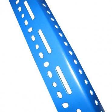 Slotted Angle Bar 1-1/2" x 1-1/2" (Blue Color)