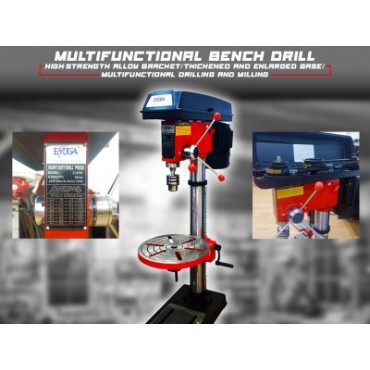 EYUGA DRILL PRESS 16MM HEAVY DUTY 750W