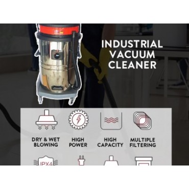 EYUGA VACUM CLEANER TWO MOTOR X70L X2400W