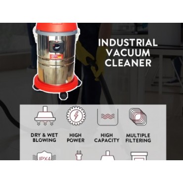 EYUGA VACUM CLEANER ONE MOTOR X 30L X 1400W