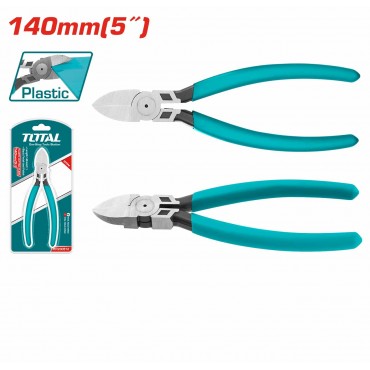 TOTAL 5"140MM PLASTIC CUTTING PLIERS THT230512