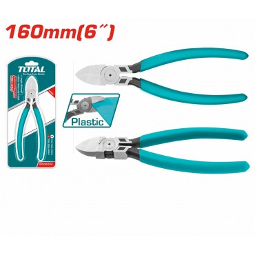 TOTAL 6"160MM PLASTIC CUTTING PLIERS THT230612