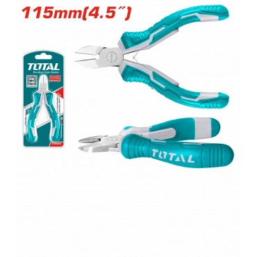 TOTAL 4.5"115MM MINI DIAGONAL CUTTING PLIERS THTMN356